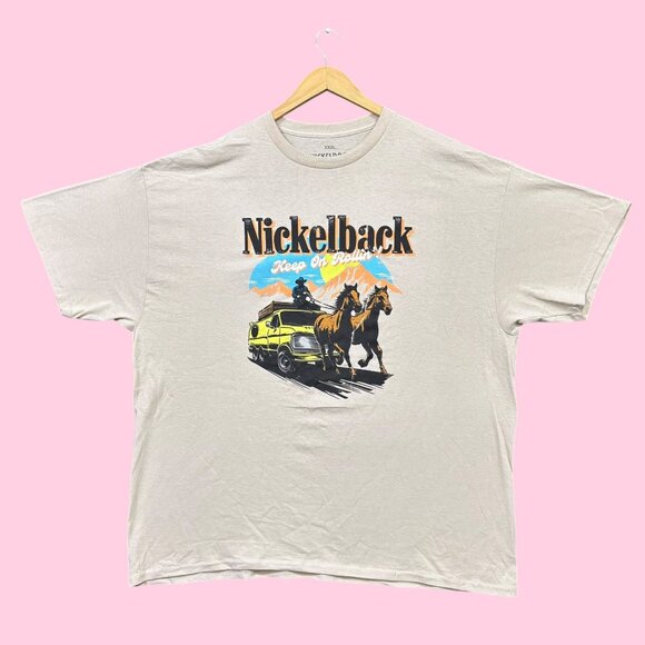 Nickelback Dark Horse Keep on Rollin Rock Band Tee XXXL - Picture 1 of 4